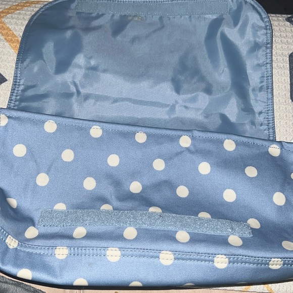 CATH KIDSTON LONDON ORGANIZER BUTTON SPOT /POLKA DOT-DUSTY BLUE - Picture 6 of 8